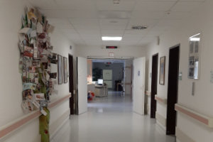 Flur des Kreißsaal